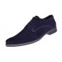 Pantofi barbati casual din piele naturala intoarsa Bleumarin PABLVEL